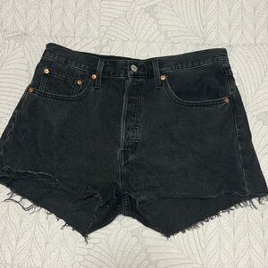 Levi’s 501 high rise shorts
